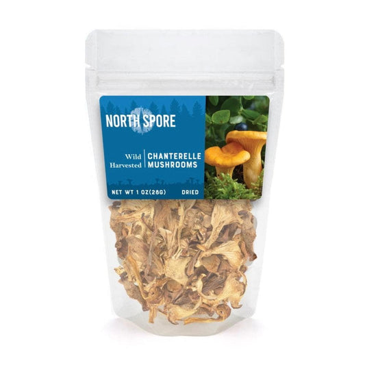 Dried Wild Chanterelle Mushrooms