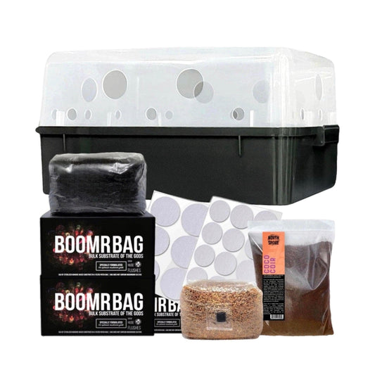 'Boomr Bin' Monotub Mushroom Grow Kit